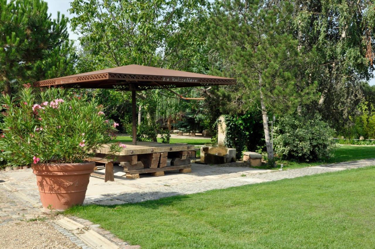 Domaine De La Ruisseliere Hotell Lacenas Exteriör bild