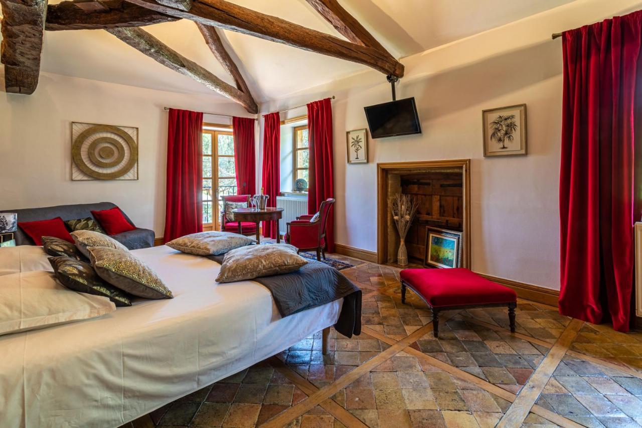 Domaine De La Ruisseliere Hotell Lacenas Exteriör bild