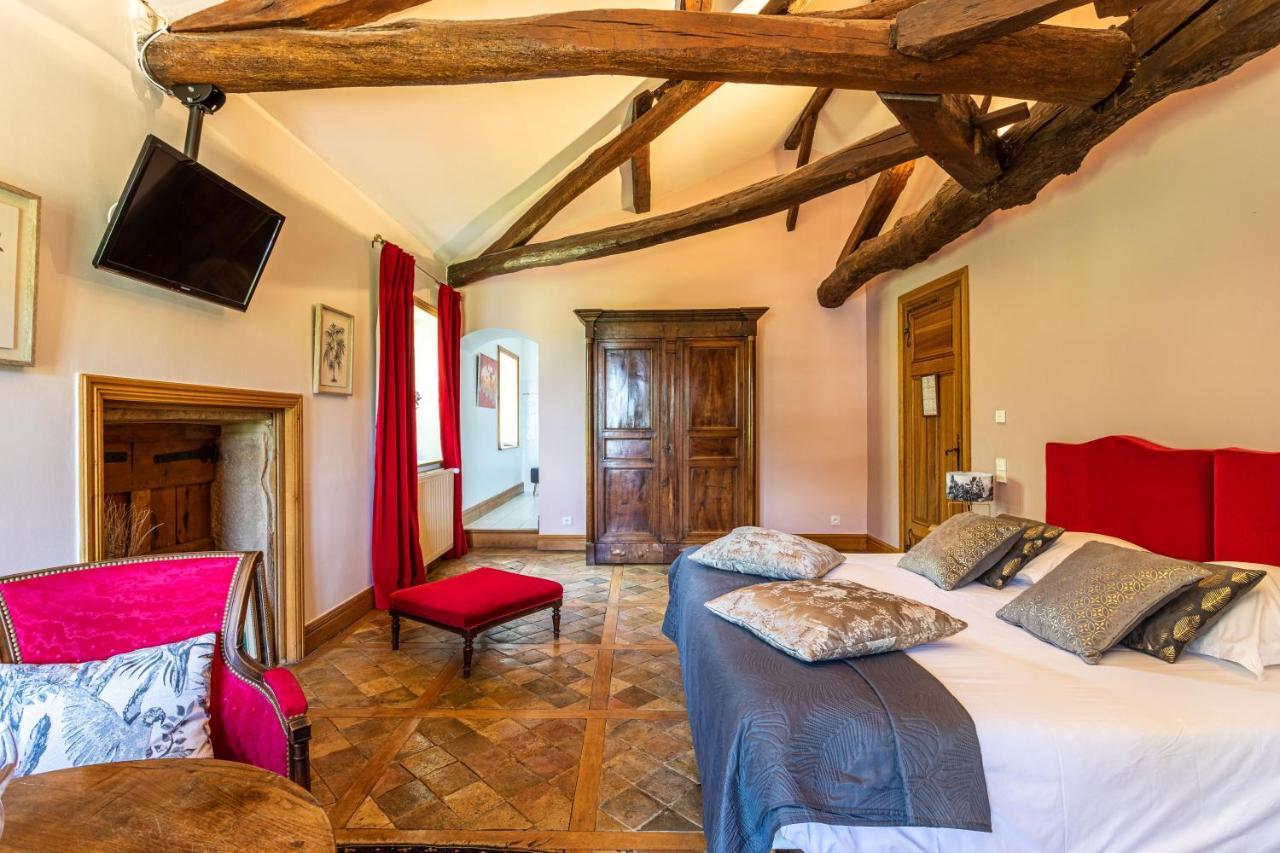 Domaine De La Ruisseliere Hotell Lacenas Exteriör bild
