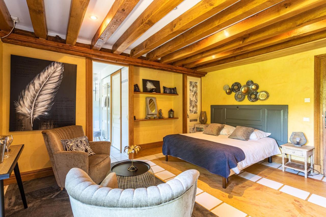 Domaine De La Ruisseliere Hotell Lacenas Exteriör bild