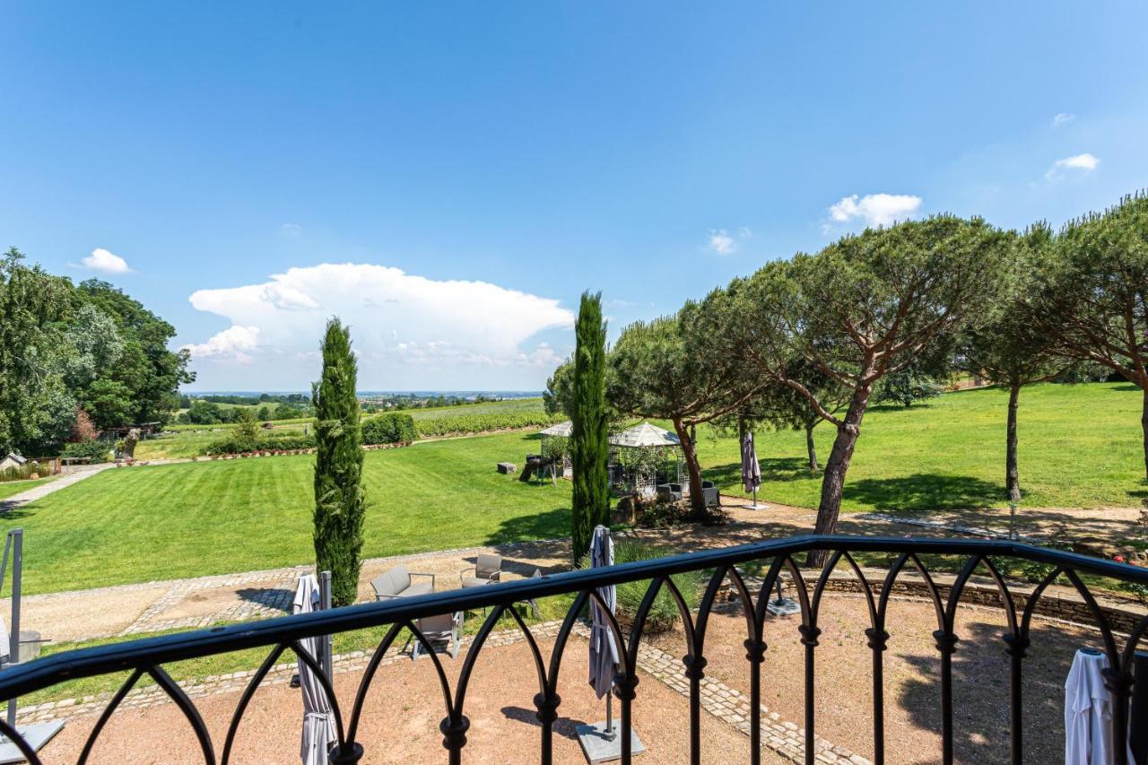Domaine De La Ruisseliere Hotell Lacenas Exteriör bild