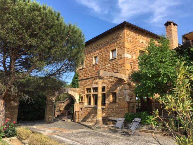 Domaine De La Ruisseliere Hotell Lacenas Exteriör bild