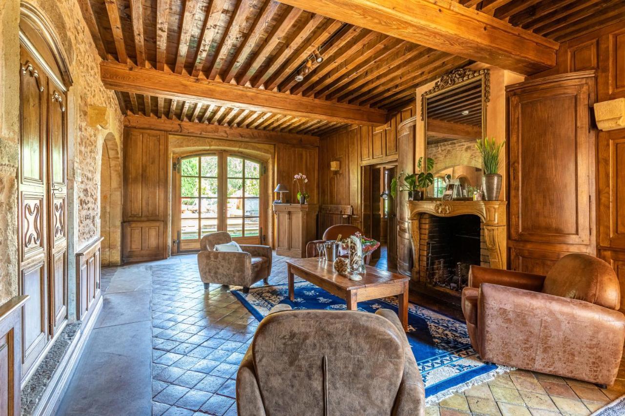 Domaine De La Ruisseliere Hotell Lacenas Exteriör bild